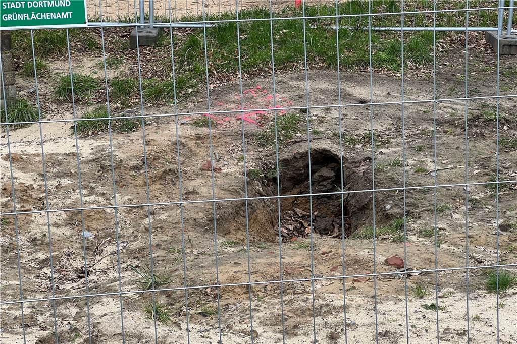 Paul (4) aus Asseln vermisst seinen Spielplatz - jetzt will die Stadt handeln Es sieht aus wie ein Loch, das Kinder am Rand des Spielplatzes gebuddelt haben. Doch dabei handelt es sich um einen Tagebruch.