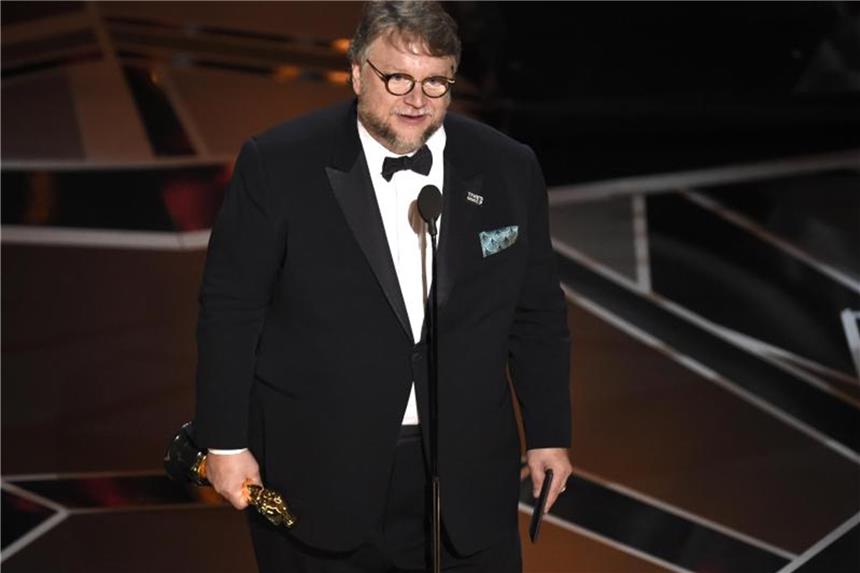 Guillermo del Toro: Regisseur mit Hang zum Bizarren Es war der Abend von Guillermo del Toro. Foto: Chris Pizzello/Invision/AP