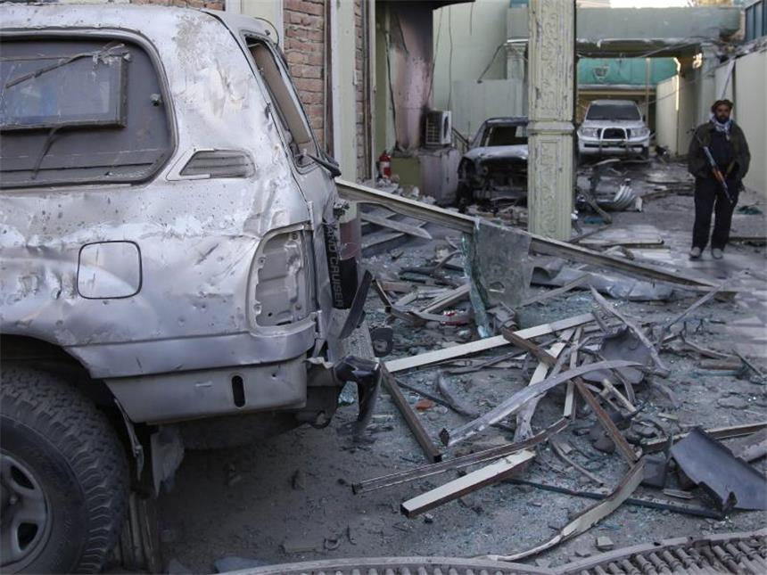 Zehn Tote bei Taliban-Angriff auf spanische Botschaft in Kabul Es war der zweite schwere Anschlag binnen weniger Tage. Foto: Jawad Jalali