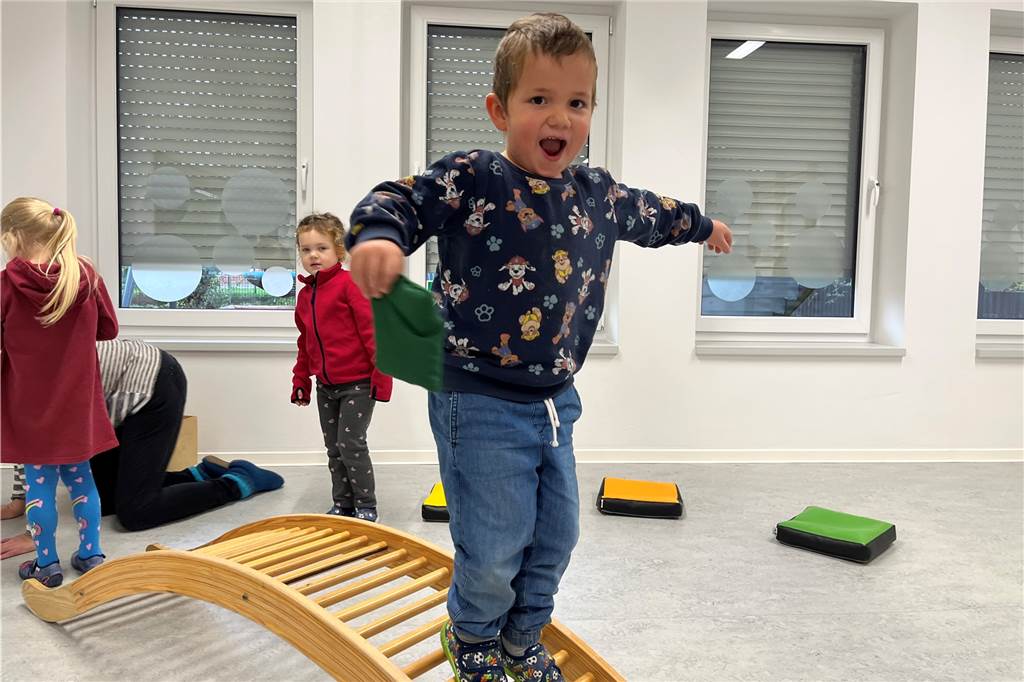 Etwa 70 Kinder sind in der Asbecker Einrichtung St. Margarete jeden Tag am Spielen.