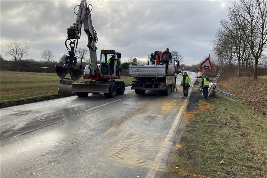 Elsa-Brändström-Straße in Brambauer: Verkehr kann wieder fließen Etwas schneller fertig als gedacht: die Bauarbeiter auf der Elsa-Brändström-Straße in Brambauer.
