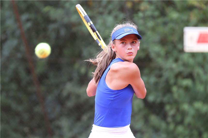 Eva Bennemann vom TC Deuten steht im U18-Nationalkader Eva Bennemann, TC Deuten