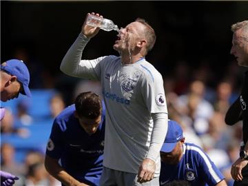 Everton-Rückkehrer Wayne Rooney kam mit seinem neuen Team nicht über ein 0:2 beim FC Chelsea hinaus. Foto: Alastair Grant
