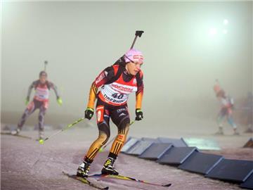 Evi Sachenbacher-Stehle fuhr ihr bestes Saisonergebnis ein. Foto: Kay Nietfeld