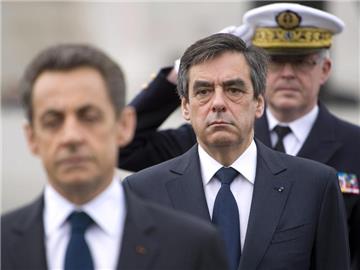 Ex-Präsident Nicolas Sarkozy und der frühere Premier François Fillon. Foto: Francois Mori