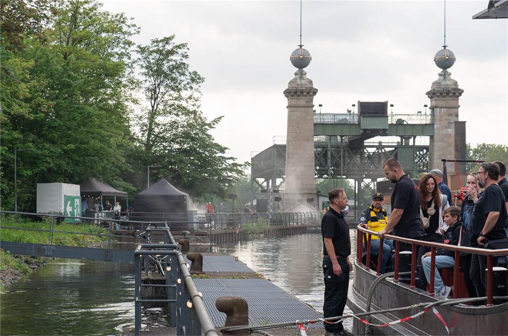 Extraschicht 2024 am Schiffshebewerk in Waltrop
