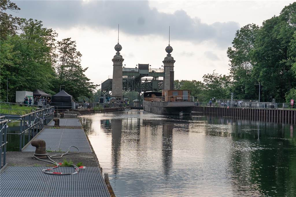 Extraschicht 2024 am Schiffshebewerk in Waltrop