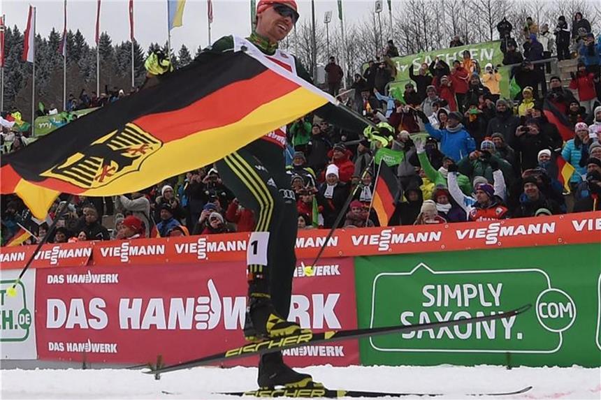 Fabian Rießle siegte erneut in Klingenthal. Foto: Hendrik Schmidt