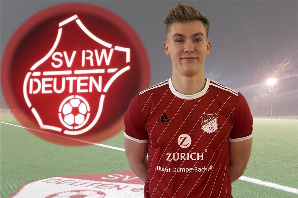 SV Lembeck verliert auch Fabian Schöneis: Zweiter Leistungsträger geht im Sommer Fabian Schöneis im Trikot von Rot-Weiß Deuten