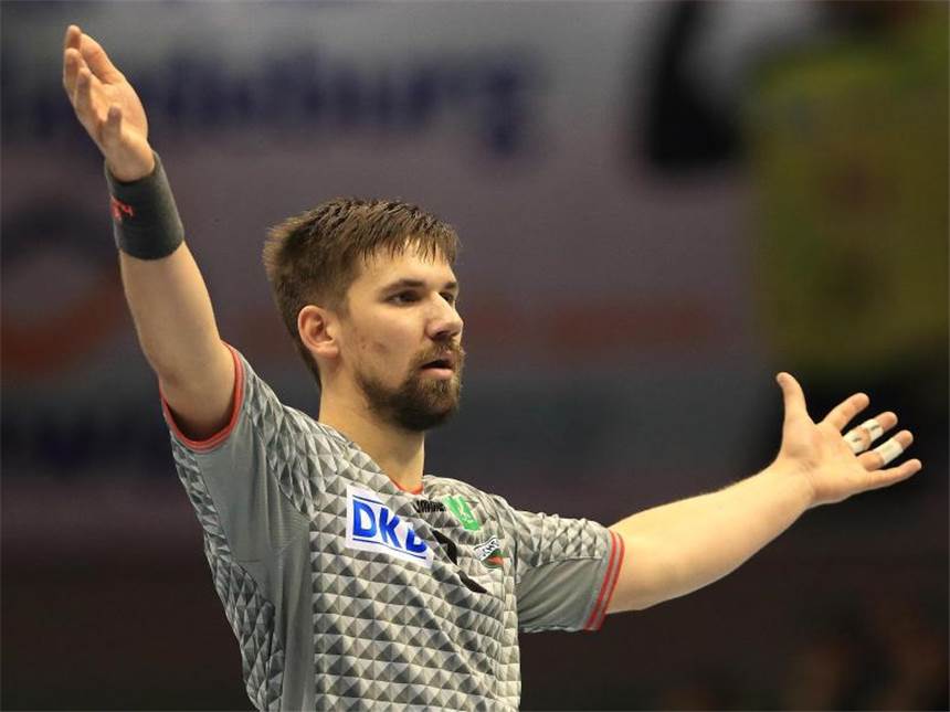 Melsungen legt Einspruch gegen Szene von Berlin-Spiel ein Fabian Wiede von den Füchsen Berlin versteht die Aufregung nicht: "Ich weiß nicht, was das Problem ist." Foto: Jens Wolf