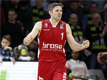 Fabien Causeur führte Bamberg in der Crunchtime zum Sieg gegen Würzburg. Foto: Daniel Löb