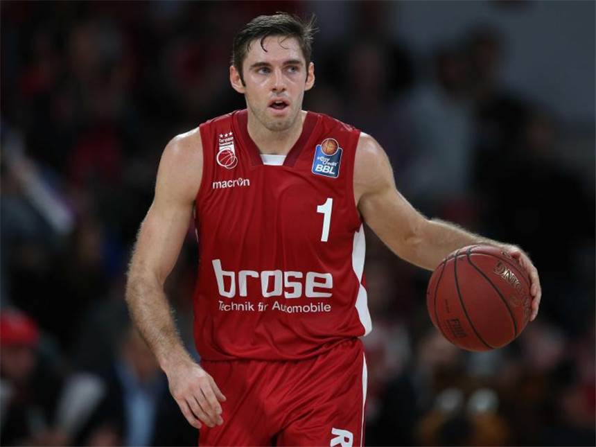 Spitzenduo Bamberg und Ulm gewinnt Fabien Causeur war mit 20 Punkten bester Bamberger Werfer. Foto: Daniel Karmann