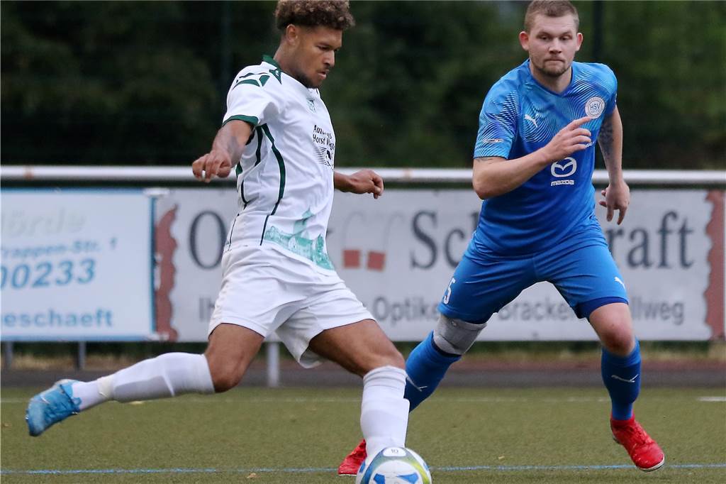 Dortmunder Löwen und VfR Sölde im Finale - Brackel 06 verliert Derby und Kaiserau einen Spieler Fabien Joel Garando war VfR Söldes überragender Spieler.