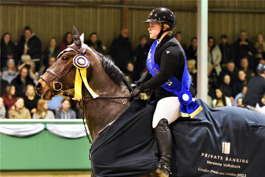 Bei „Gahlen 2024“ geht es um 45.000 Euro: Reitsport der Extraklasse zu Jahresbeginn Fabienne Grafe bei "Gahlen 2023"