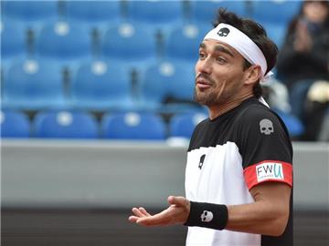 Fabio Fognini wurde wegen Beleidigung einer Stuhlschiedsrichterin von den US Open ausgeschlossen. Foto: Angelika Warmuth