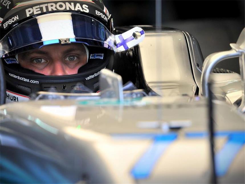 Fährt mit seinem Mercedes derzeit hinterher: Valtteri Bottas. Foto: Muhammad Zulhilmi Daud