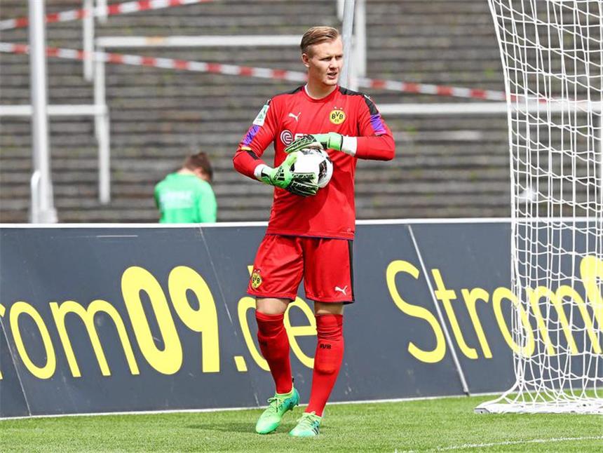 Fährt mit zur U 0-WM nach Südkorea: BVB-II-Torhüter Dominik Reimann.
