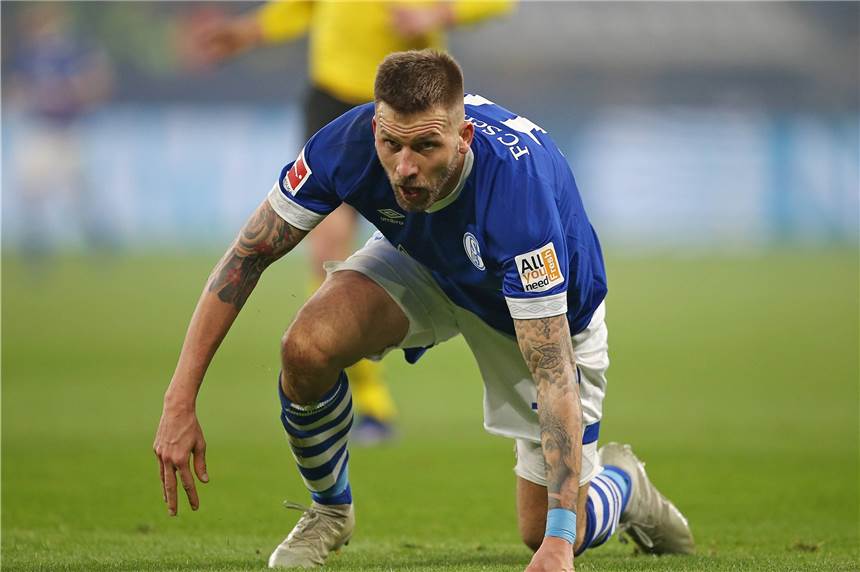 Für Guido Burgstaller ist die Hinrunde beendet Fällt mindestens für den Rest der Hinrunde aus: Schalke-Stürmer Guido Burgstaller.