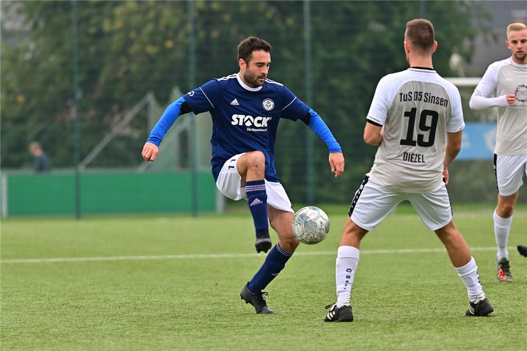 ETuS-Spieler fehlt beim ersten Pokalspiel wegen eines Kahnbeinbruchs Fällt mit einem Kahnbeinbruch aus: Joel Ferraro vom ETuS Haltern.