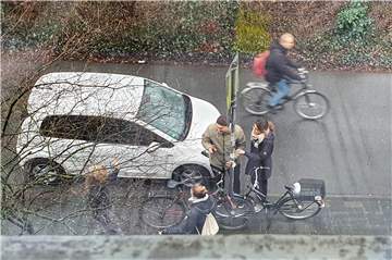 Fahrraddiebe oder nicht? Das war die entscheidende Frage.