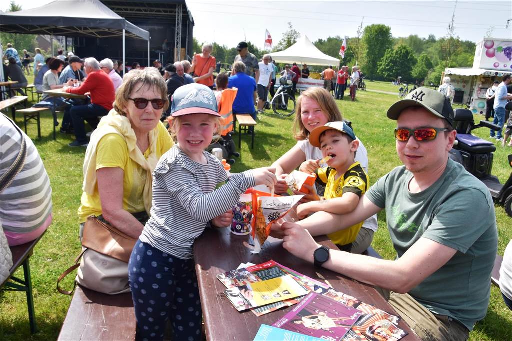 Familienpicknick mit den Köstlichkeiten von Patrick Arens.