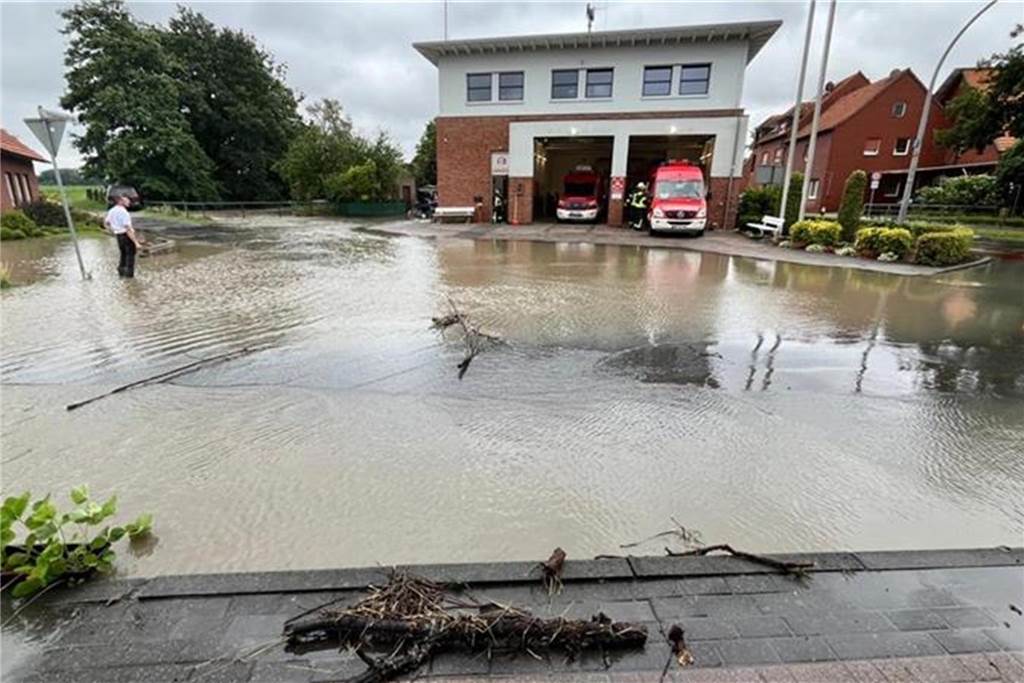 Hochwasser Asbeck