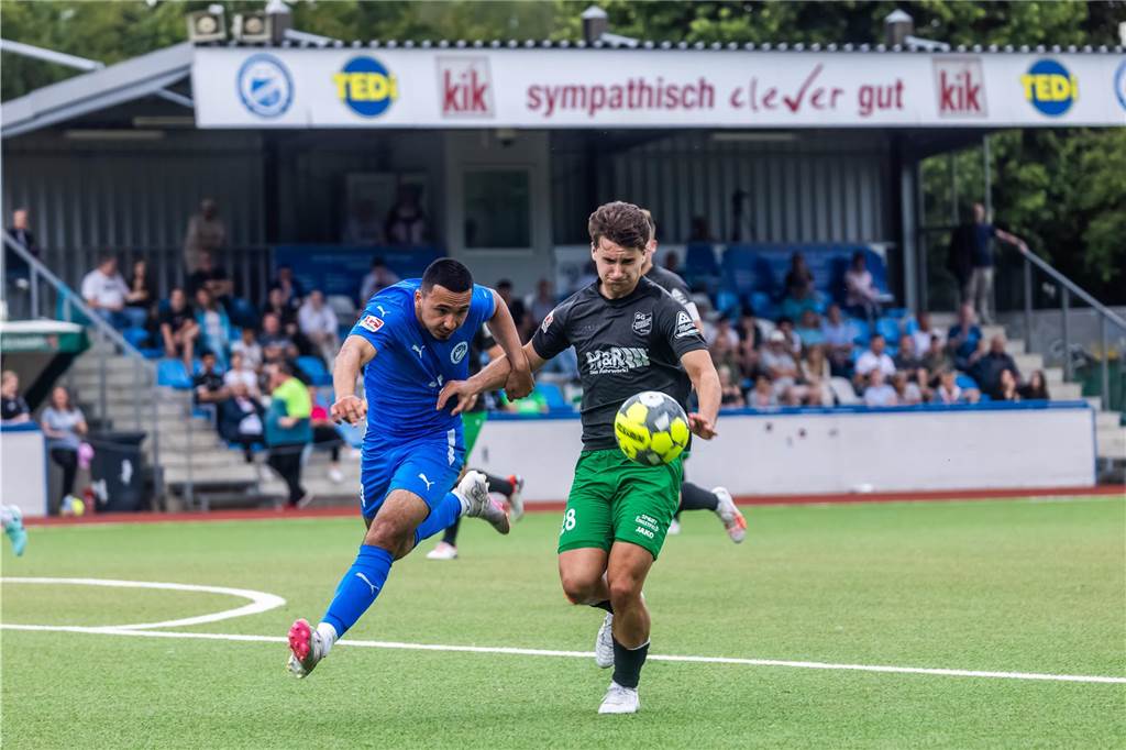 FC Brünninghausen steigt im Spiel gegen die SG Finnentrop/Bamenohl aus der Oberliga Westfalen ab. 