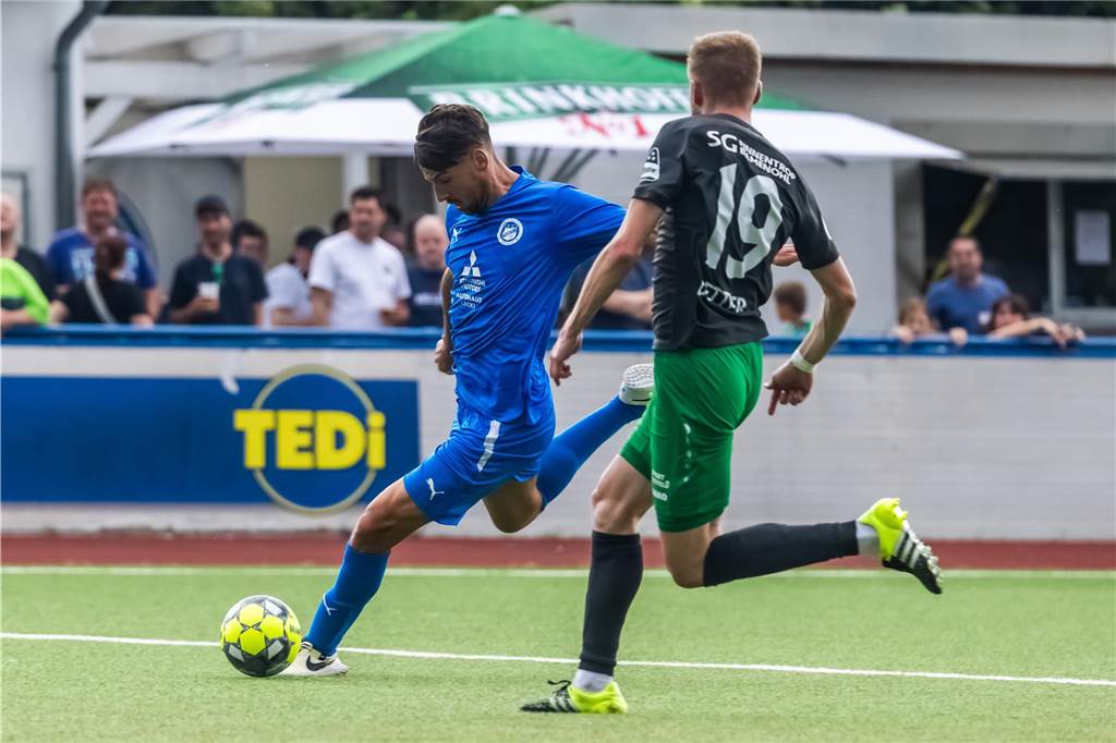 FC Brünninghausen steigt im Spiel gegen die SG Finnentrop/Bamenohl aus der Oberliga Westfalen ab. 