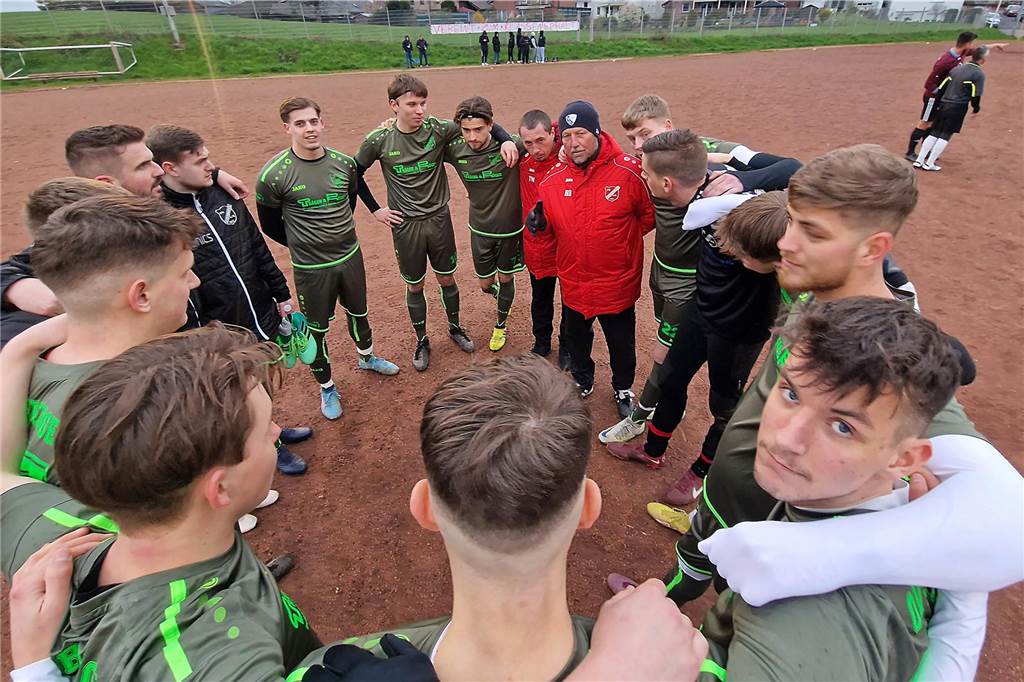 FC Overberge vor dem Anpfiff