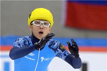Fehlt bei Olympia: Der russischer Shorttracker Viktor Ahn. Foto: Thomas Eisenhuth