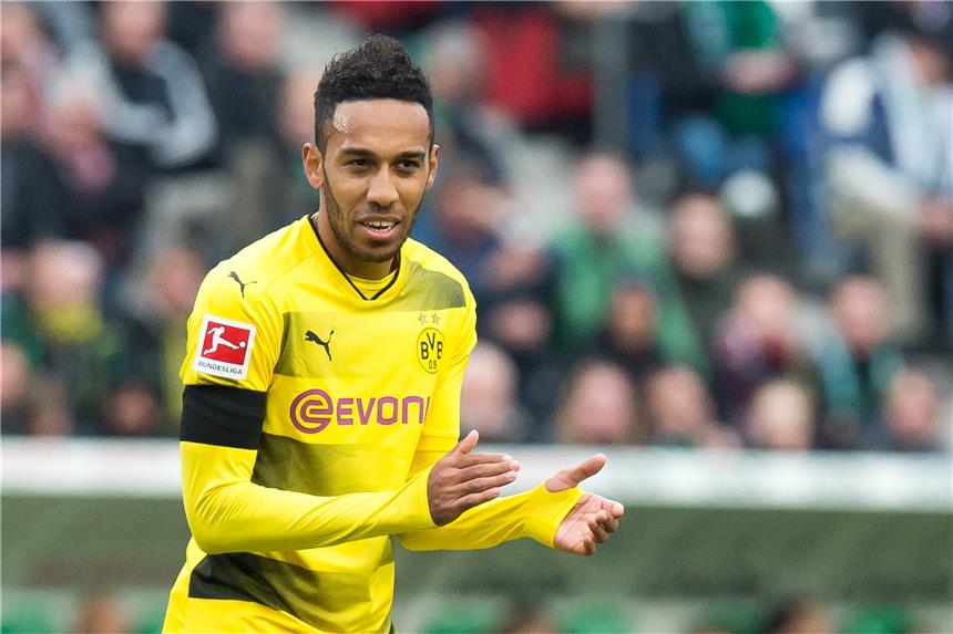 BVB reist ohne Torjäger Aubameyang nach Stuttgart Fehlt dem BVB gegen Stuttgart: Pierre-Emerick Aubameyang.