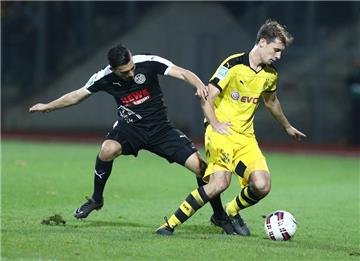 Fehlt dem BVB II am Samstag: Jon Stankovic (r.).
