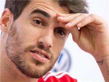 Fehlt dem FC Bayern beim DFB-Pokal in Chemnitz: Javi Martínez. Foto: Sven Hoppe