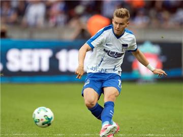 Fehlt Hertha BSC weiterhin: Linksverteidiger Maximilian Mittelstädt. Foto: Soeren Stache