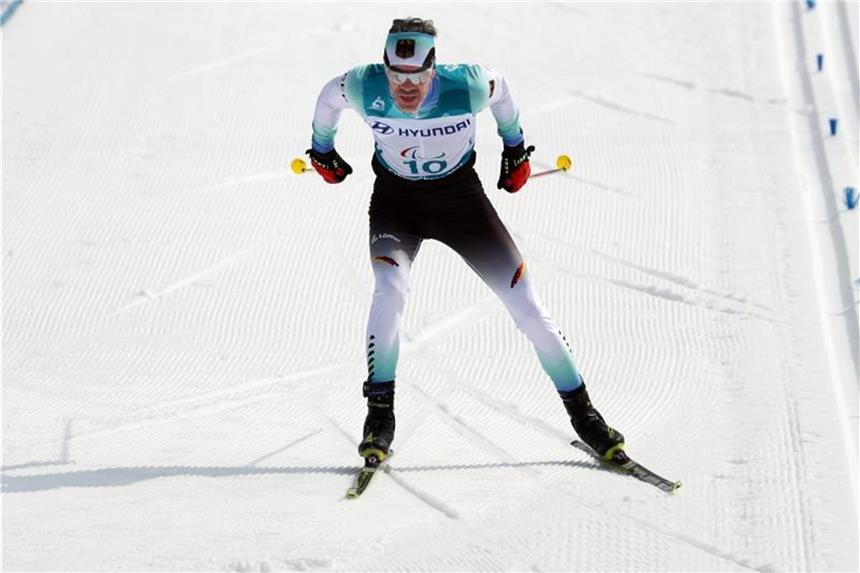Was lange währt: Ehler und sein „Kindheitstraum“ Olympia Feierte seine Paralympics-Premiere als Biathlet und Langläufer: Alexander Ehler. Foto: Karl-Josef Hildenbrand