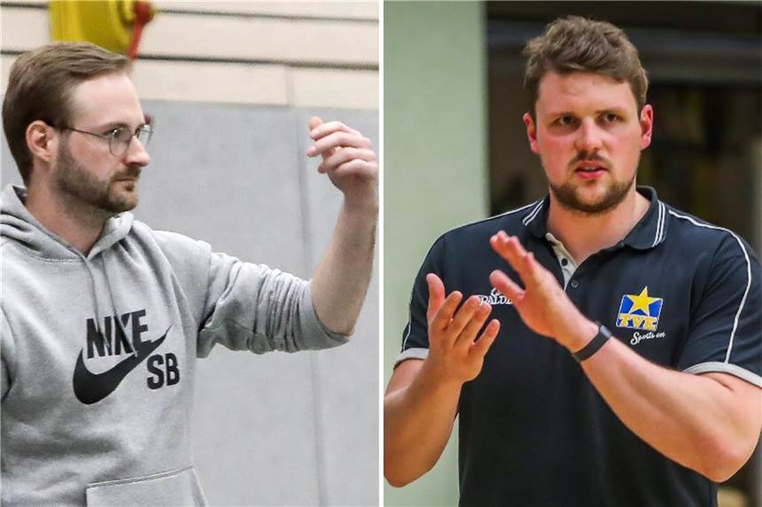 Brisantes Derby zwischen TVE Barop und SV Derne: Neuzugang macht SVD zu „anderem Team“ Felix Adami (links) und Johannes Grote wissen genau, worauf es im Basketball-Derby zwischen dem SVD und TVE Barop ankommt.