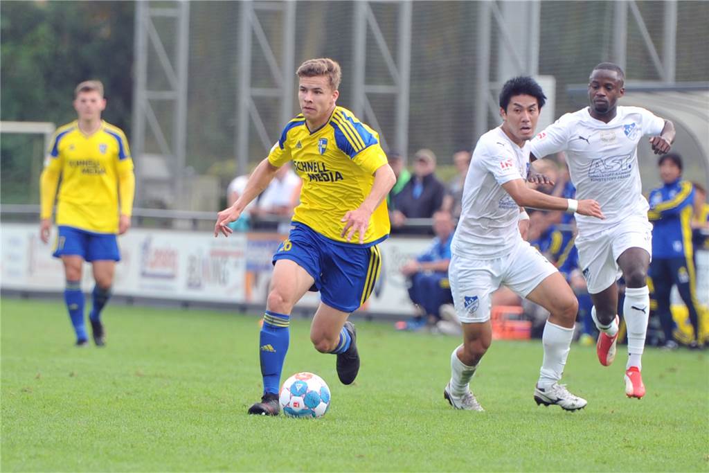 Die Fitness in Person: Was ein Vredener Oberliga-Kicker dafür tut Felix Mensing hat sich im Team der SpVgg Vreden etabliert.
