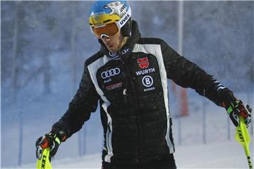 Felix Neureuther hat sich das Kreuzband im linken Knie gerissen. Foto: Giovanni Auletta