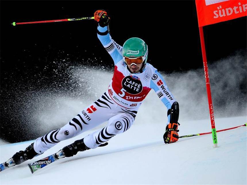 Neureuther Fünfter in Alta Badia - Sieg für Hirscher Felix Neureuther verpasste in Alta Badia das Podium nur knapp. Foto: Claudio Onorati
