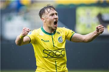 Felix Passlack erzielte seinen ersten Treffer im Trikot von Fortuna Sittard.