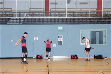 Felix Schmale hat das Training verschiedener Lüner Sportvereine unter Corona-Bedingungen fotografiert.