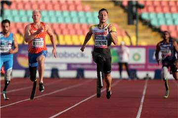 Felix Streng siegte über die 200 Meter. Foto: Jens Büttner