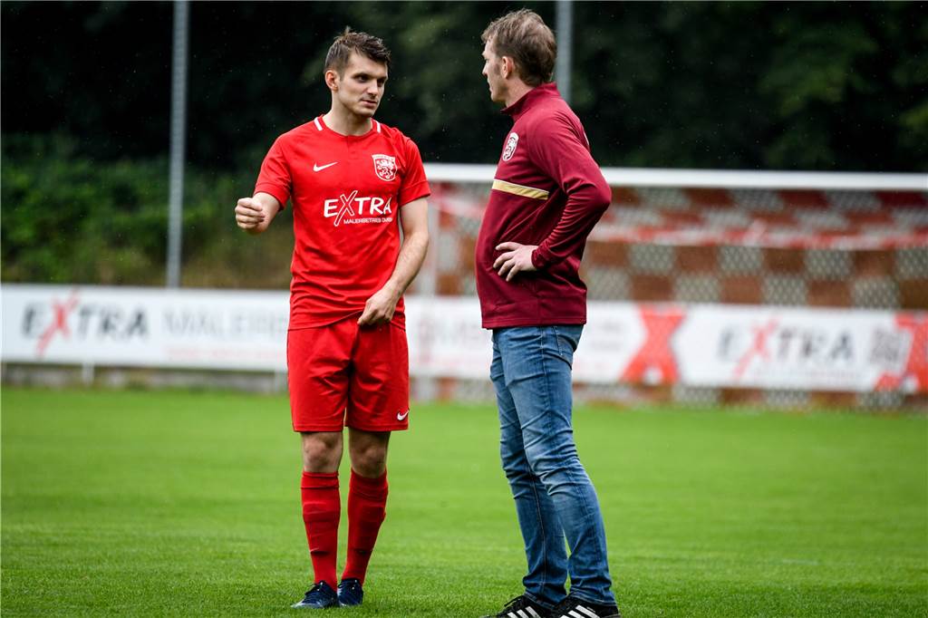 Trainer sorgt für Überraschungscomeback beim Lüner SV Ferdinand Franzrahe ist dem Trainer dankbar für seinen Kurzeinsatz gegen Hiltrup.