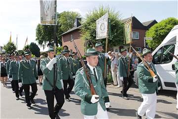 Festumzüge sind Höhepunkte der Cappenberger Schützenfeste. 2021 müssen die Cappenberger aber darauf verzichten.