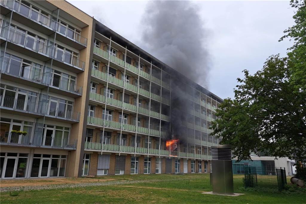 Feuer im Marien-Hospital