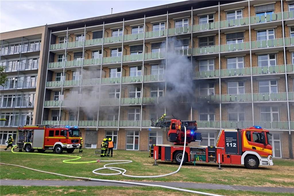 Feuer im Marien-Hospital