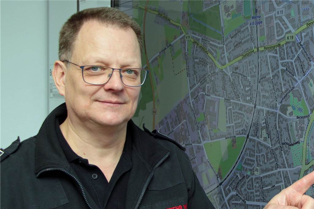 Neue stellvertretende Leiter für die Freiwillige Feuerwehr Werne Feuerwehrchef Thomas Temmann hat noch etwa zwei Jahre Amtszeit vor sich.