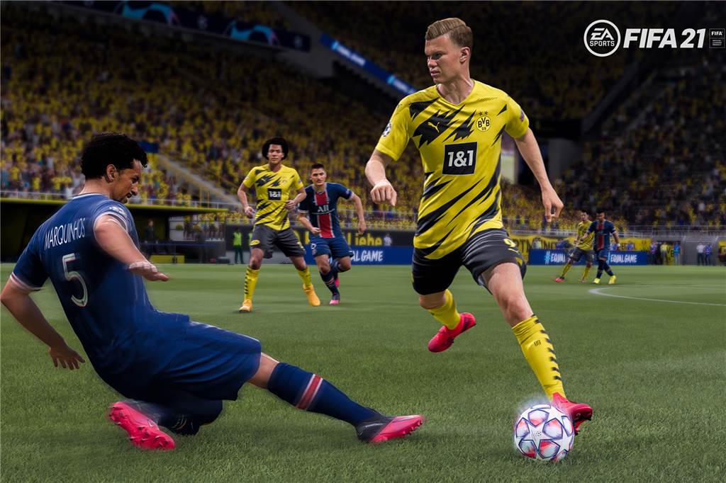 Trotz Spielpause trifft sich die Mannschaft des PSV Bork und spielt zusammen Fußball - ganz legal „Fifa“ ist eine Fußball-Simulation von „EA Sports“. Das Videospiel kann auf verschiedenen Plattformen wie der Playstation gespielt werden.