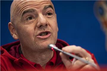 FIFA-Präsident Gianni Infantino forciert Überlegungen zu einer Ausweitung der WM 2022. Foto: Francisco Seco/AP