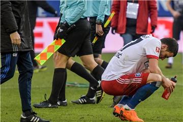 Filip Kostic konnte den Elfmeter für den HSV nicht verwandeln. Foto: Axel Heimken
